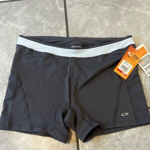 NWT Champion C9 Womens Duo Dry Gym Athletic Stretch Shorts Large New